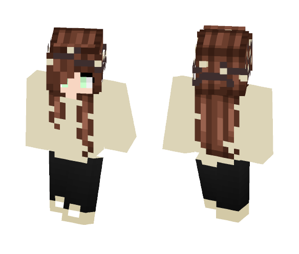Girl Kawaii ｡◕‿◕｡ - Girl Minecraft Skins - image 1