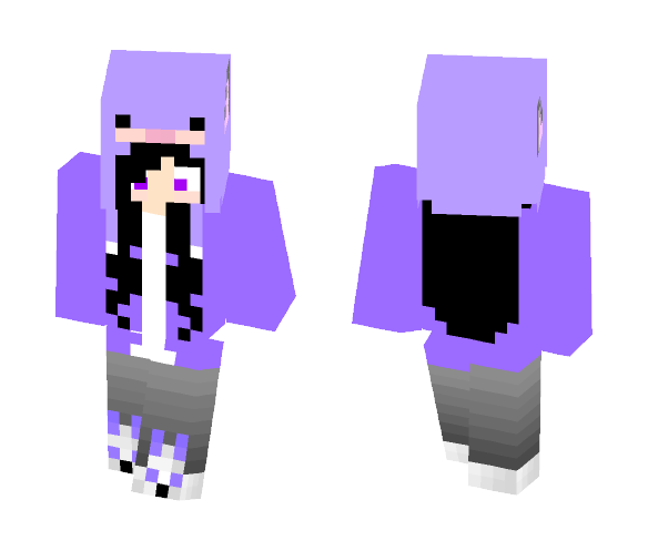 Purple Clothing =3 - Female Minecraft Skins - image 1