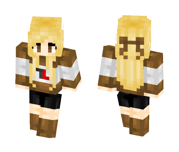 Nutella Girl - Girl Minecraft Skins - image 1