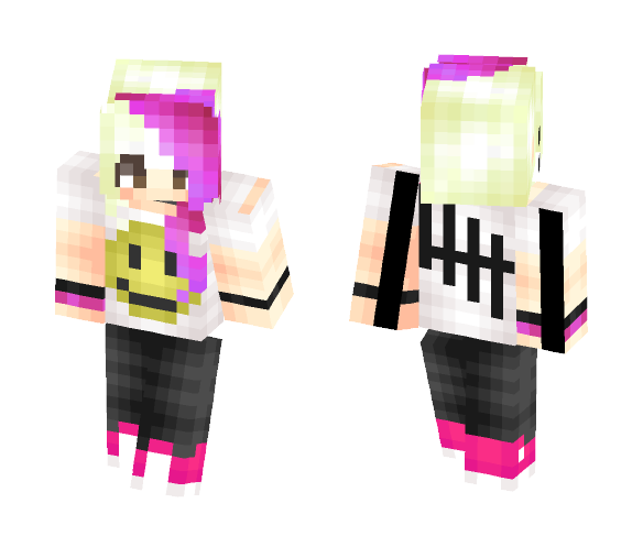 5SOS Fan Girl - Girl Minecraft Skins - image 1