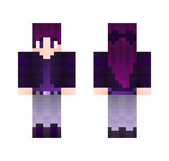 A girl in purple - Girl Minecraft Skins - image 2