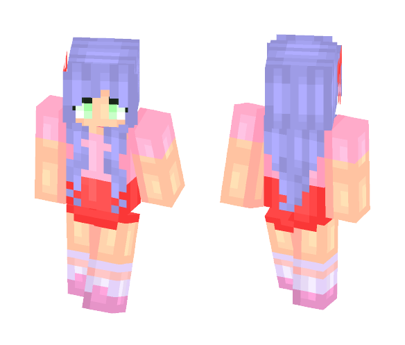 ☾ Cherry Blossom ☽ - Female Minecraft Skins - image 1