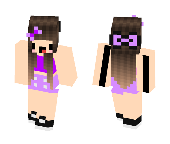 purple - Female Minecraft Skins - image 1