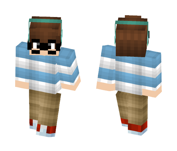 Download Guy With Glasses Minecraft Skin For Free Superminecraftskins