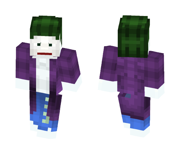 The Joker Jared Leto - Comics Minecraft Skins - image 1