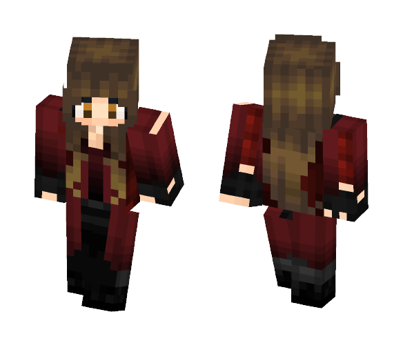 Scarlet Witch Civil War - Female Minecraft Skins - image 1. Download Free S...