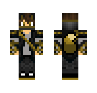 Gold Wolf Assassin - Male Minecraft Skins - image 2
