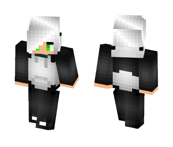 Travis In A Panda Costume - Male Minecraft Skins - image 1