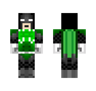 Green Lantern Batman (Prototype) - Batman Minecraft Skins - image 2