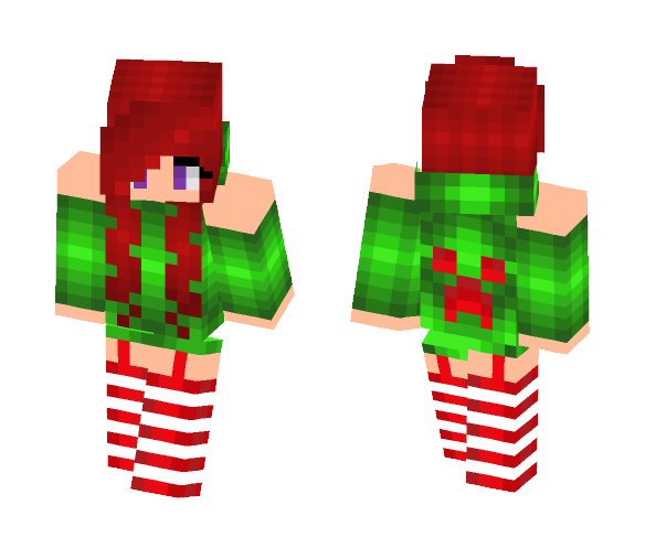 Christmas girl - Christmas Minecraft Skins - image 1