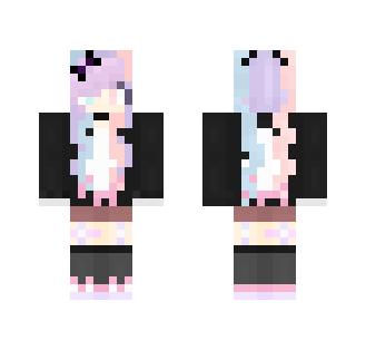 Pastel Goth Girl *Q*" - Girl Minecraft Skins - image 2