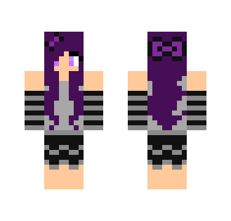 Cool girl is back in town - Girl Minecraft Skins - image 2