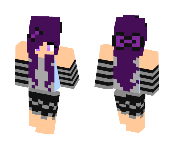 Cool girl is back in town - Girl Minecraft Skins - image 1