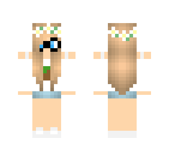 Cute Geek Girl - Cute Girls Minecraft Skins - image 2