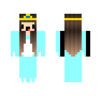 blue pj party - Female Minecraft Skins - image 2