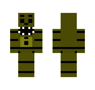 Phantom Golden Freddy FNaF 3 - Male Minecraft Skins - image 2