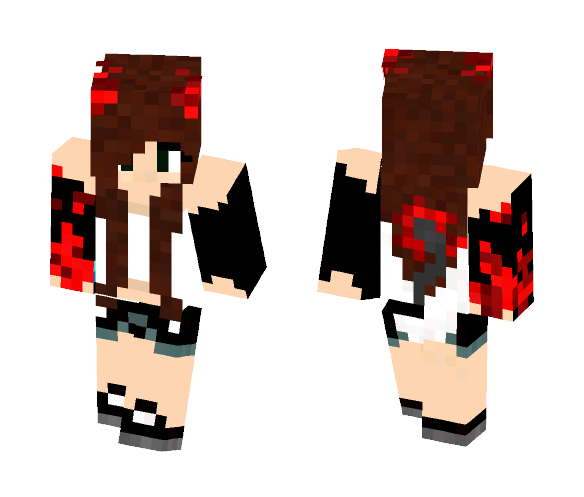 Flame - Female Minecraft Skins - image 1