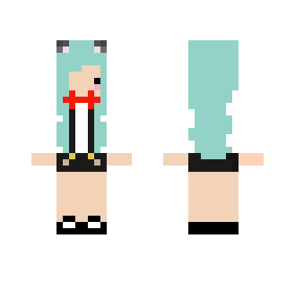 Swaggy Kitty Girl - Girl Minecraft Skins - image 2