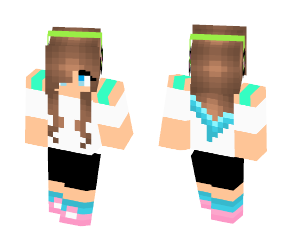 Gamer Girl *fixed - Girl Minecraft Skins - image 1
