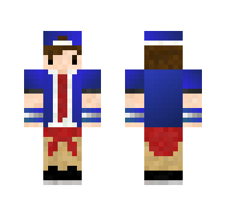 Cool Blue Guy :D - Male Minecraft Skins - image 2