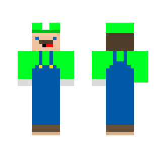 Derpy Luigi - Male Minecraft Skins - image 2