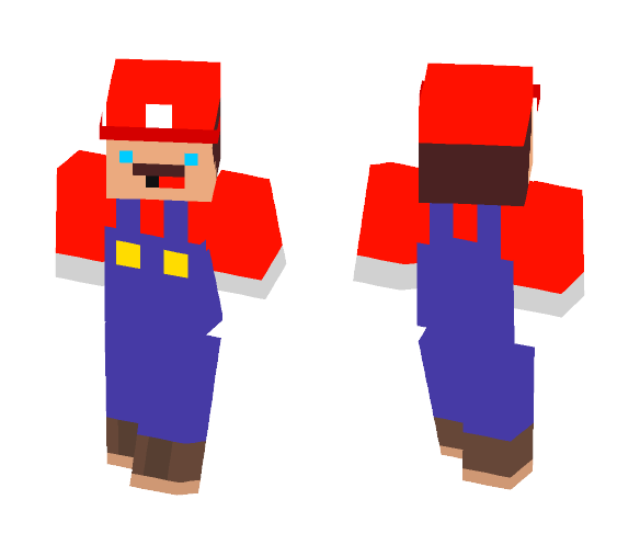 Derpy Mario - Male Minecraft Skins - image 1