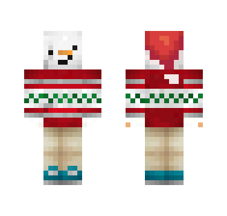 Christmas snowman | ♥'IceSoul ♥ - Christmas Minecraft Skins - image 2