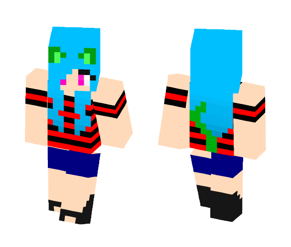#WITHERQUEEN#-Cat Girl - Girl Minecraft Skins - image 1