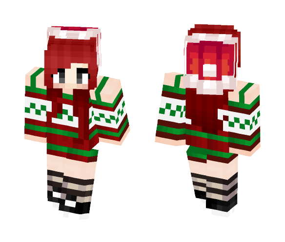 Izayah (V4) ~ Christmas Variation - Christmas Minecraft Skins - image 1
