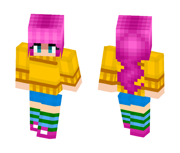 Fluttershy - Female Minecraft Skins - image 1