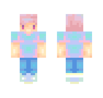 fluorescent ice cream - Male Minecraft Skins - image 2
