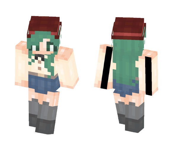 skin trade with daniielle_! c: - Female Minecraft Skins - image 1
