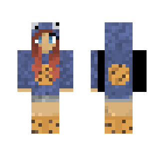 ~Cookie Monster Girl~ - Female Minecraft Skins - image 2