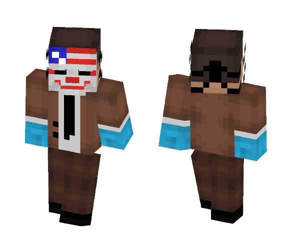 Payday 2 Dallas - Male Minecraft Skins - image 1