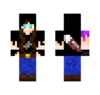 Walking Dead Girl - Girl Minecraft Skins - image 2