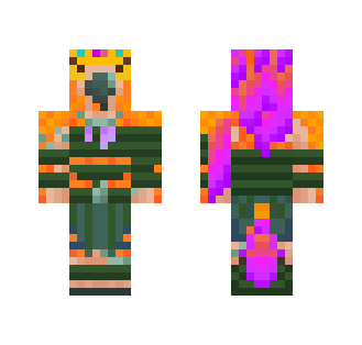 Uncursed Arakkoa Orange/Green - Male Minecraft Skins - image 2