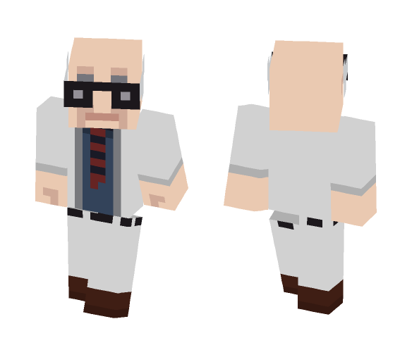 Half Life 1 Scientist - Male Minecraft Skins - image 1