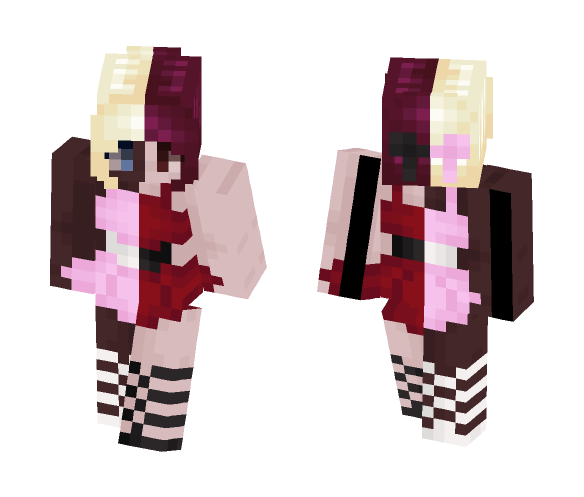 Skintober Day 7 - Conjoined Twins - Female Minecraft Skins - image 1