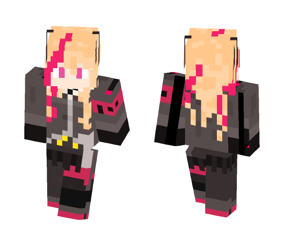 M4 SOPMOD II (Girls Frontline) - Female Minecraft Skins - image 1
