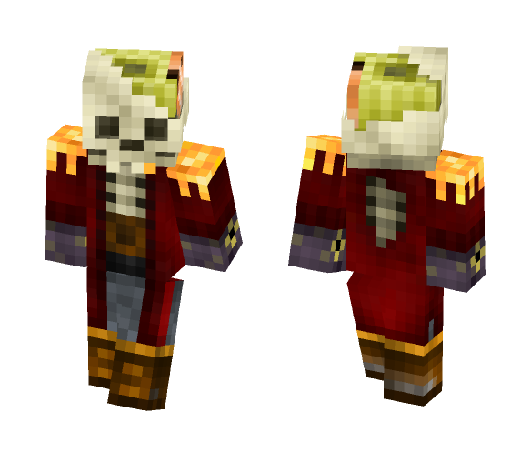 Captain Seighter - Skeleton Pirate [Underwater Skin Contest] - Male Minecraft Skins - image 1