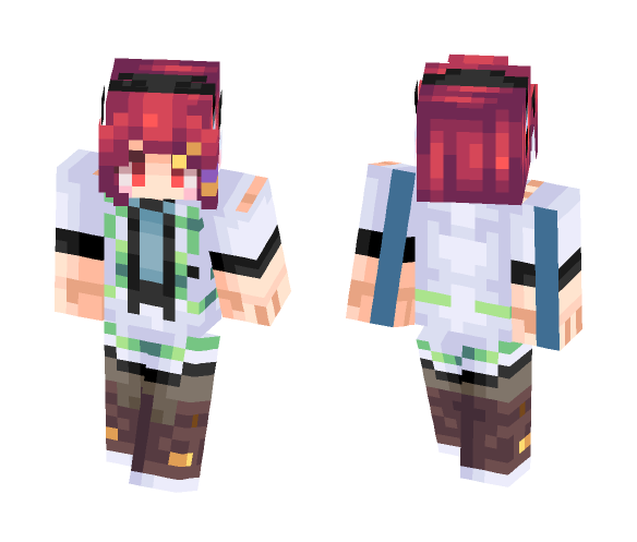 Koito Minase - Musaigen no Phantom World (Skin request) - Female Minecraft Skins - image 1