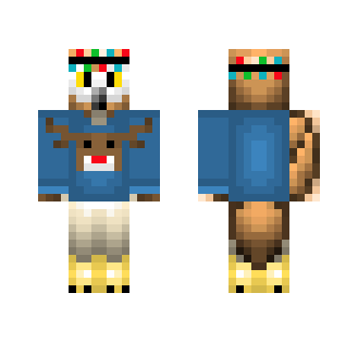 Christmas Sweater Overlay - Owl - VanossGaming - Light Crown - Christmas Minecraft Skins - image 2