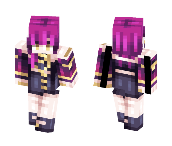 K/DA Evelynn - Female Minecraft Skins - image 1