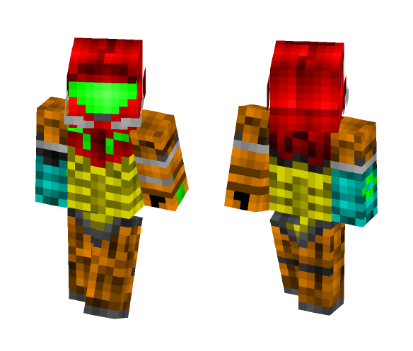 Samus Aran - Metroid: Other M - Female Minecraft Skins - image 1