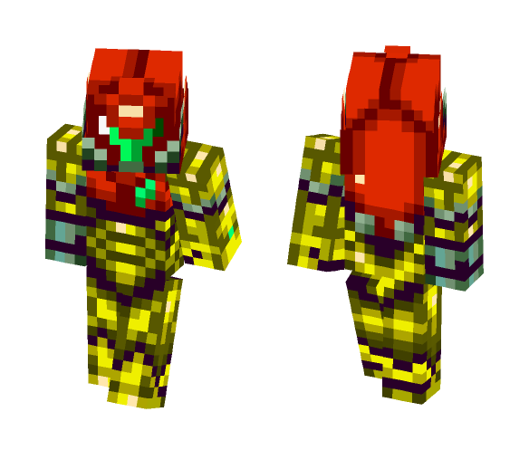 Samus (Varia and Gravity Suits Added!) - Female Minecraft Skins - image 1