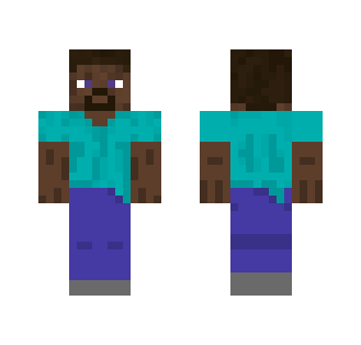 Ebony(black) steve - Male Minecraft Skins - image 2