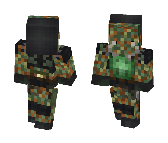 Stalker Freedom SEVA Suit - Male Minecraft Skins - image 1
