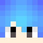 Blue Hair Boy W/Blue Hoodie - Male Minecraft Skins - image 3