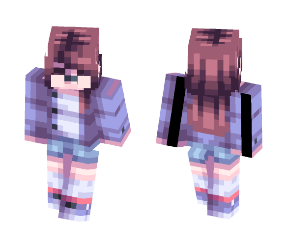 ★¢нαвιℓυℓυ★"Galaxy in my palm" 300 Subs Face Reveal ! - Female Minecraft Skins - image 1