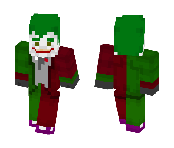 Joker (Christmas Outfit) - Christmas Minecraft Skins - image 1